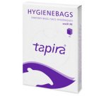 Sachet hygiénique en PE, non imprimé, blanc