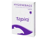 Sachet hygiénique en PE, non imprimé, blanc