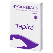 Sac hygiénique en PE pour distributeur, blanc