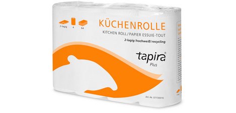 Rouleau papier essuie-tout Plus, 2 plis, extra blanc