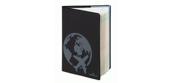 RFID SECURE Passport Holder, black