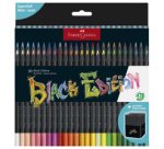 FABER-CASTELL Crayon de couleur Black Edition, étui de 50