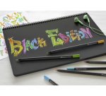 FABER-CASTELL Crayon de couleur Black Edition, étui de 100