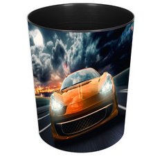 Corbeille à papier Voiture de course