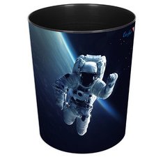 Corbeille à papier Astronaute