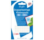 Pastille adhésive, repositionnable, transparent