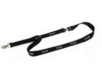 Lacet textile 20 STAFF, longueur : 440 mm, noir