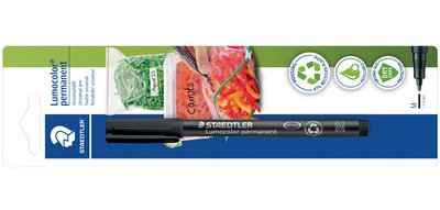 Lumocolor Marqueur de cuisine permanent, noir