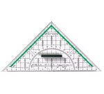 FABER-CASTELL Equerre géométrique BK 1 grande, avec poignée