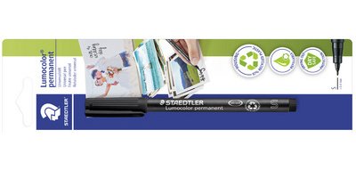 Marqueur permanent pour photo Lumocolor, noir