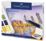 FABER-CASTELL Peinture aquarelle en godets, étui de 36