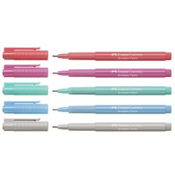 FABER-CASTELL Feutre BROADPEN Pastel, rose pourpre