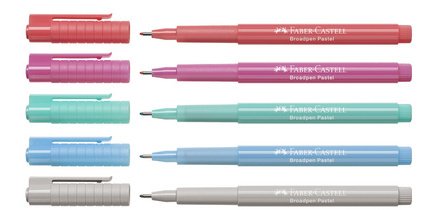 FABER-CASTELL Feutre BROADPEN Pastel