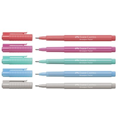 FABER-CASTELL Feutre BROADPEN Pastel