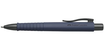FABER-CASTELL Poly Ball XB Ballpoint Pen, navy blue