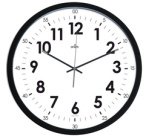 CEP Orium Horloge murale, montre quartz, noir