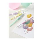 FABER-CASTELL Set de pinceaux à poils synthétiques pastel