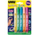 Colle à paillettes Glitter Glue 'GLOW IN THE DARK'