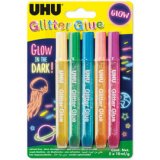 Colle à paillettes Glitter Glue 'GLOW IN THE DARK'