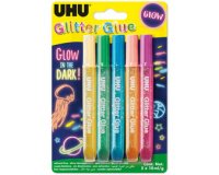 Colle à paillettes Glitter Glue 'GLOW IN THE DARK'