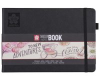 Carnet de croquis, 210 x 148 mm, noir/blanc crème