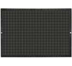 Ardoise en plastique, uni/quadrillé, noir