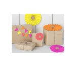 Bloc de papier fluo, A4, 10 feuilles, couleurs fluo