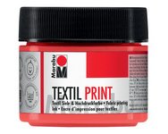 Peinture pour tissu 'Textil Print', 100 ml, rouge