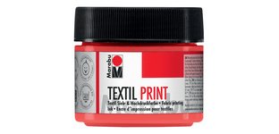 Textilfarbe 'Textil Print', 100 ml, rot
