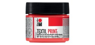 Peinture pour tissu 'Textil Print', 100 ml, rouge