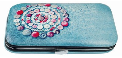 Travel Sewing Kit 'Design', 24 pieces, blue