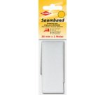 Ourlet thermocollant, 38 mm x 3 m, blanc