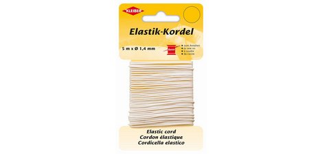 Cordon élastique, 1,4 mm x 5 m