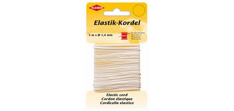 Cordon élastique, 1,4 mm x 5 m