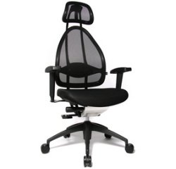 Chaise de bureau 'Open Art 2010', noir