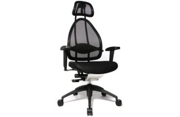 Chaise de bureau 'Open Art 2010', noir