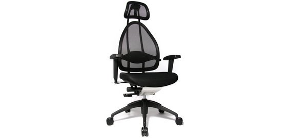 Chaise de bureau 'Open Art 2010', noir