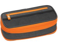 Trousse NEON Stretch avec rabat intérieur, orange fluo