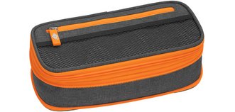 Trousse NEON Stretch avec rabat intérieur, orange fluo