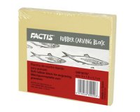 Plaque à graver 'Factis Rubber Carving Block' 155 mm
