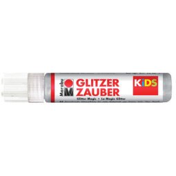 KiDS Peinture à paillettes 'Glitzerzauber', argent