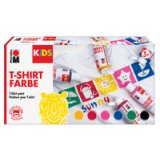 Verf KiDS voor stof 'T-shirt' - set van 6 stuks