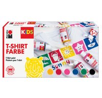 KiDS Peinture pour tissu 'T-Shirt Farbe', set de 6