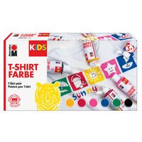 KiDS Peinture pour tissu 'T-Shirt Farbe', set de 6