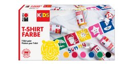 KiDS Stoffmalfarbe 'T-Shirt Farbe', Set aus 6