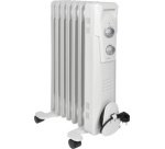 Radiateur bain d'huile RA 3735, 7 éléments, blanc