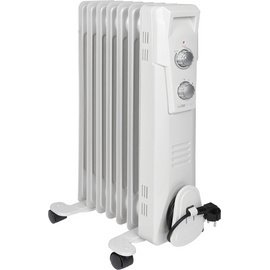 Radiateur bain d'huile RA 3735, 7 éléments, blanc