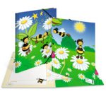 Chemise à élastiques animaux 'Prairie mellifère', A4