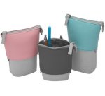 Trousse 'My Butler', simili cuir/polyester, turquoise