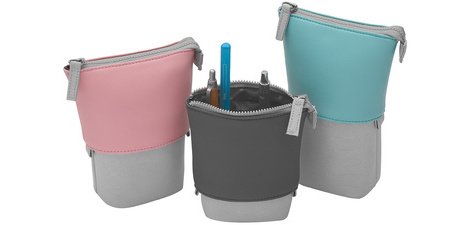 Trousse 'My Butler', simili cuir/polyester, turquoise